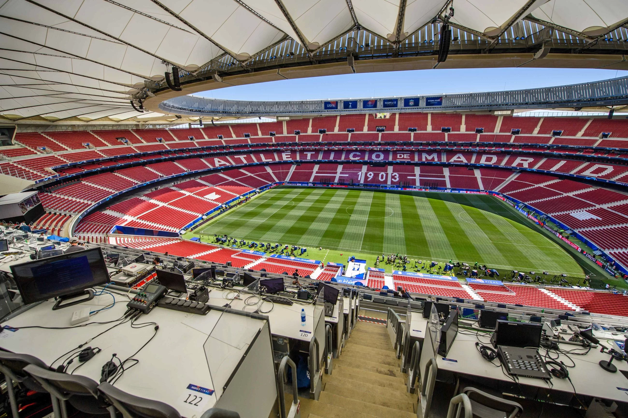 Stadion Wanda Metropolitano w Madrycie