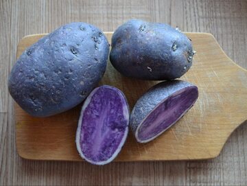Fioletowe ziemniaki