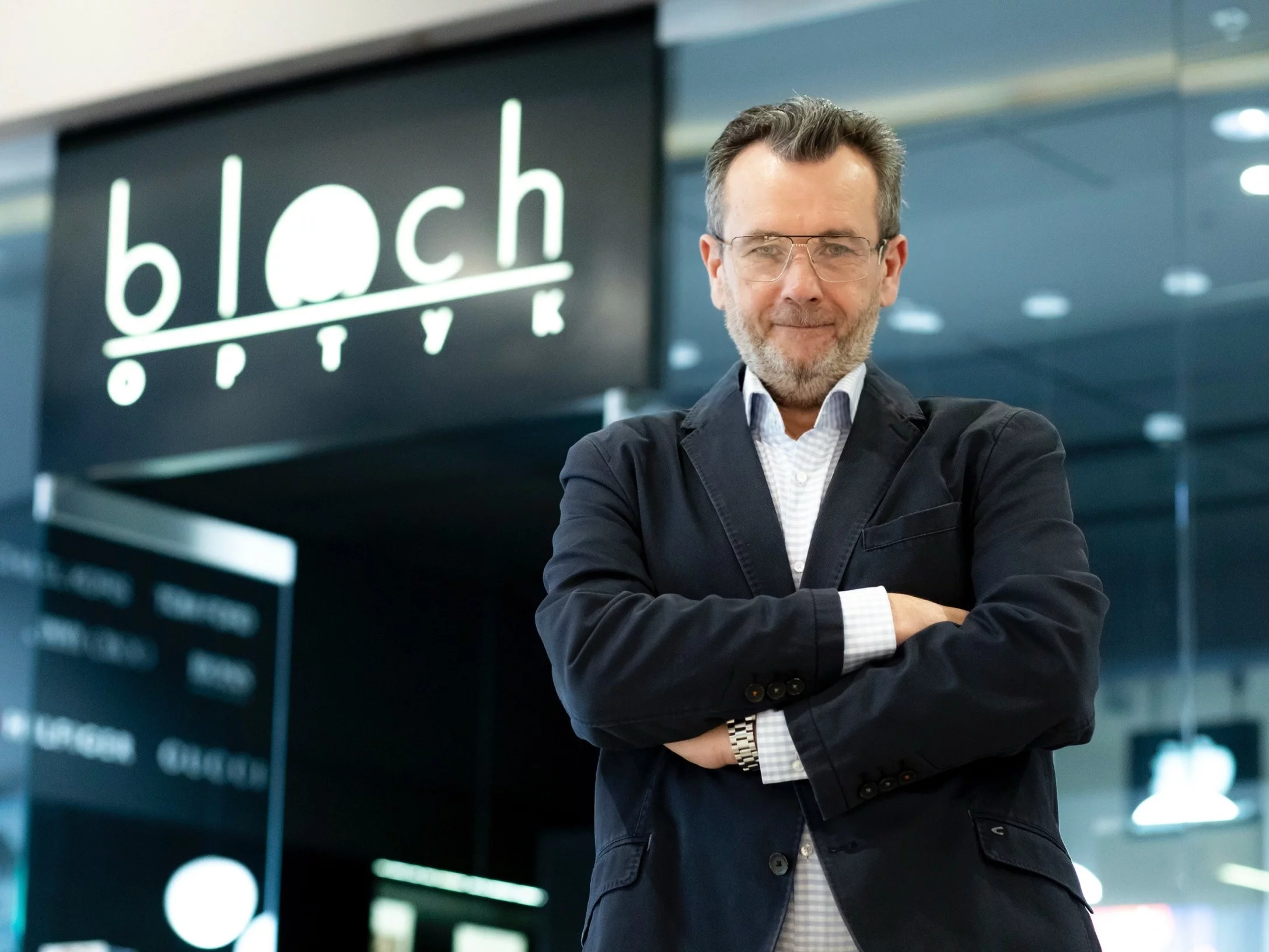 Wieńczysław Bloch, założyciel firmy Bloch Optyk