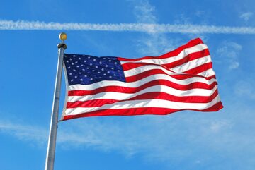 Flaga USA, zdjęcie ilustracyjne