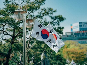 Flagi Korei Południowej/zdjęcie poglądowe