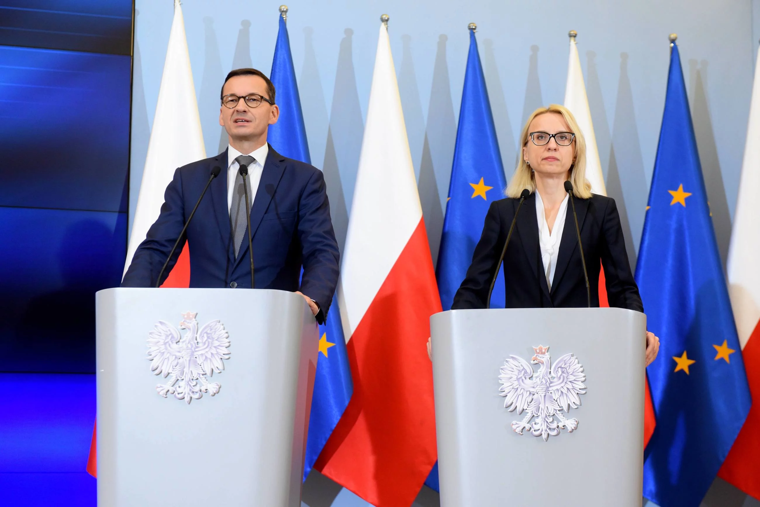 Mateusz Morawiecki i Teresa Czerwińska