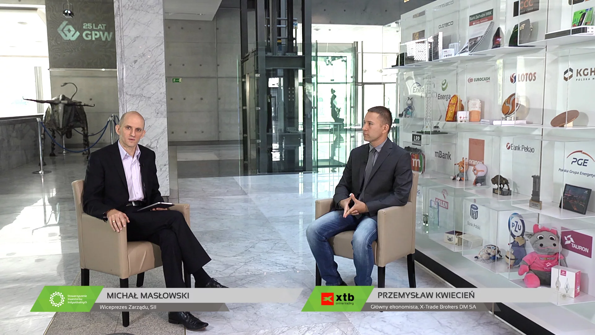 dr Przemysław Kwiecień i Michał Masłowski