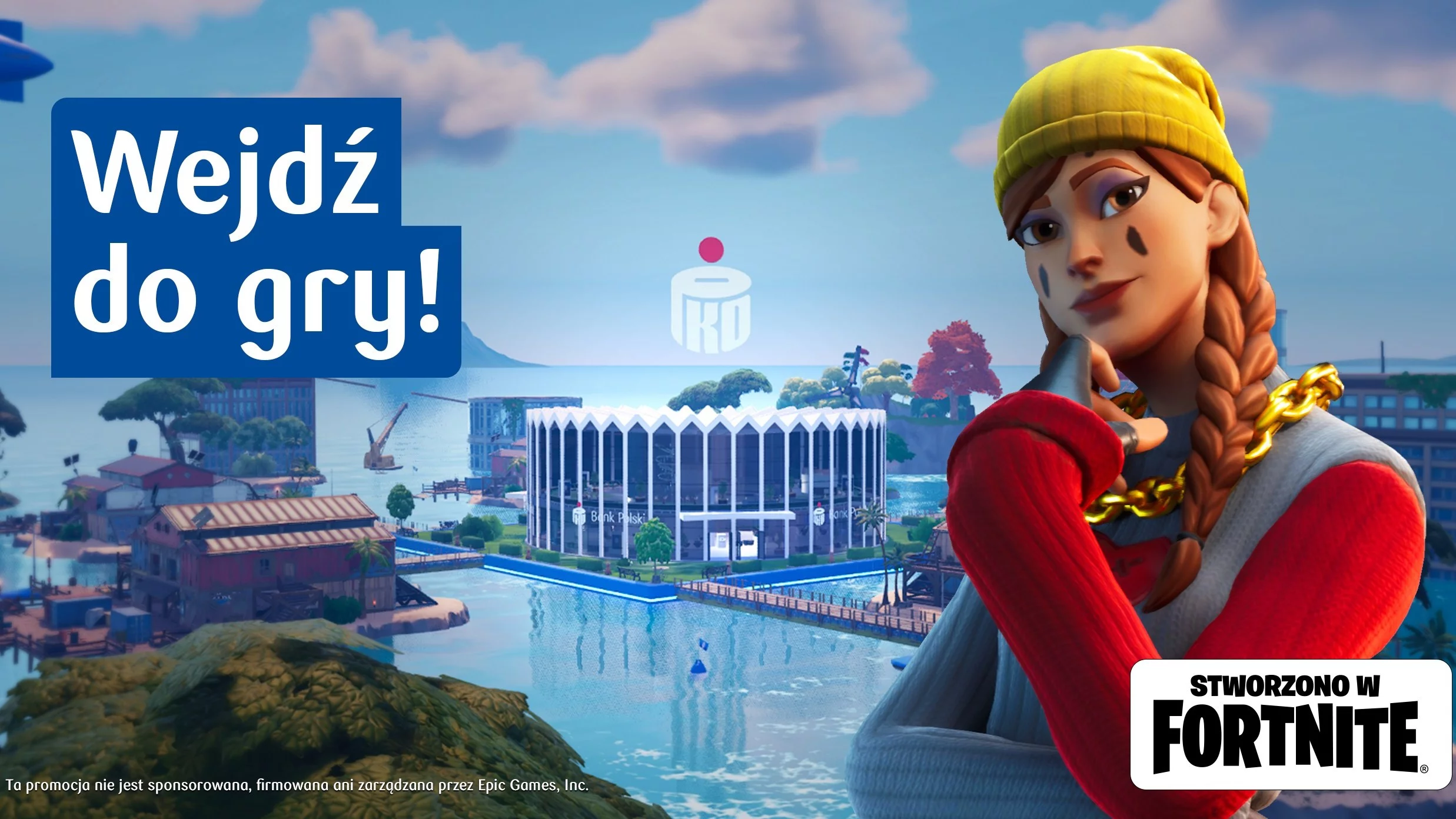 Fortnite x PKO Bank Polski: „Afterflood Tycoon”