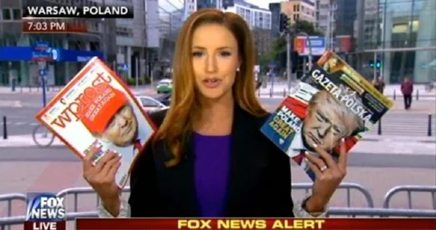 Fragment serwisu informacyjnego Fox News