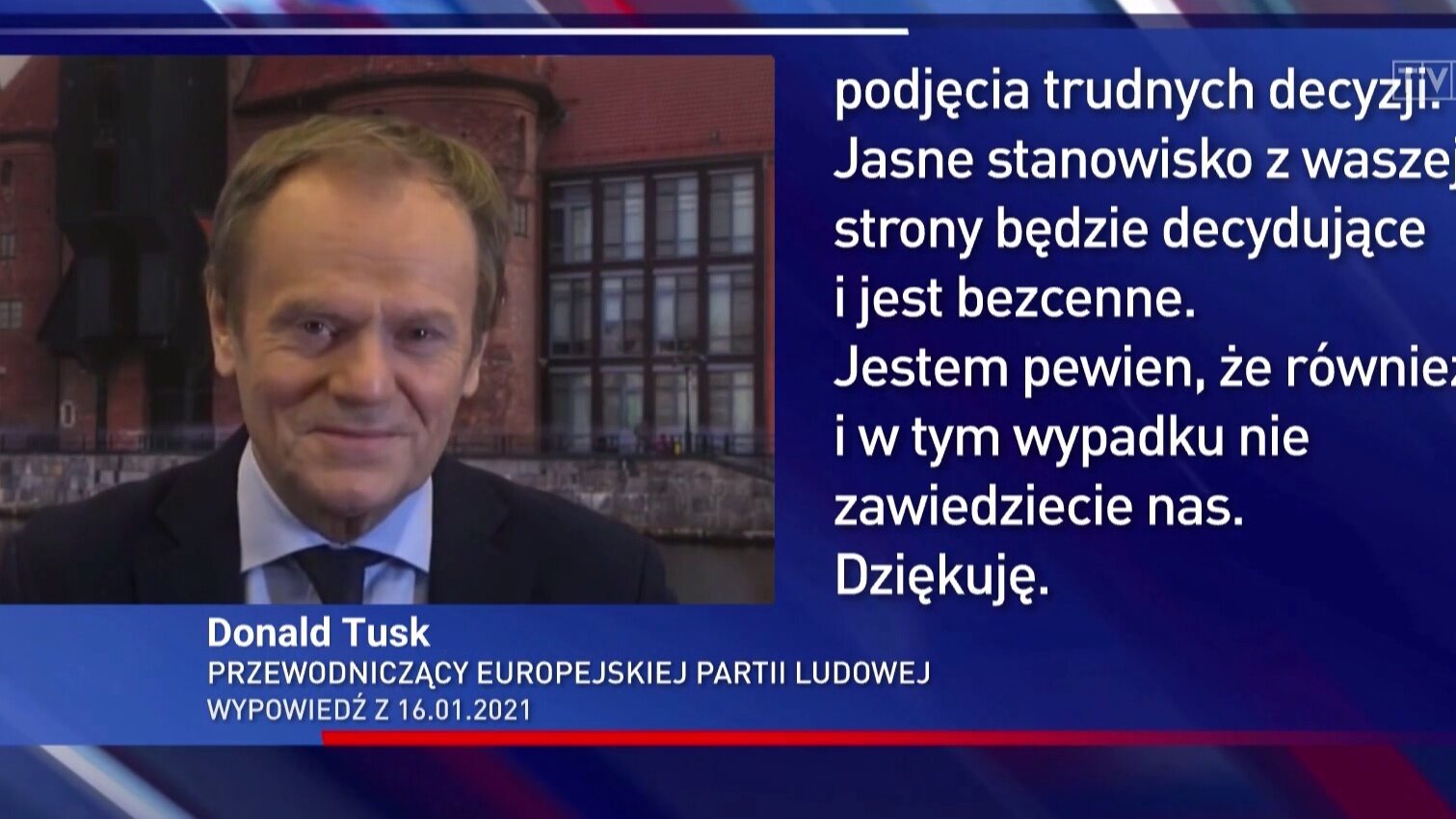 TVPs „Nachrichten“ über den „schockierenden und empörenden Skandal an der Spitze der EU-Macht“.  Sie beschuldigten Donald Tusk des Schweigens – Wprost