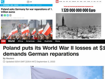 France24, Bild i CNN napisały o raporcie o reparacjach