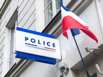 Francja. Komisariat Policji