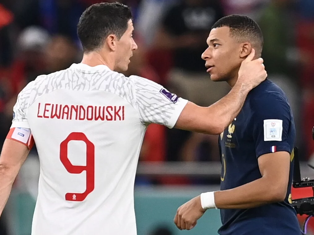 Robert Lewandowski, Kylian Mbappe