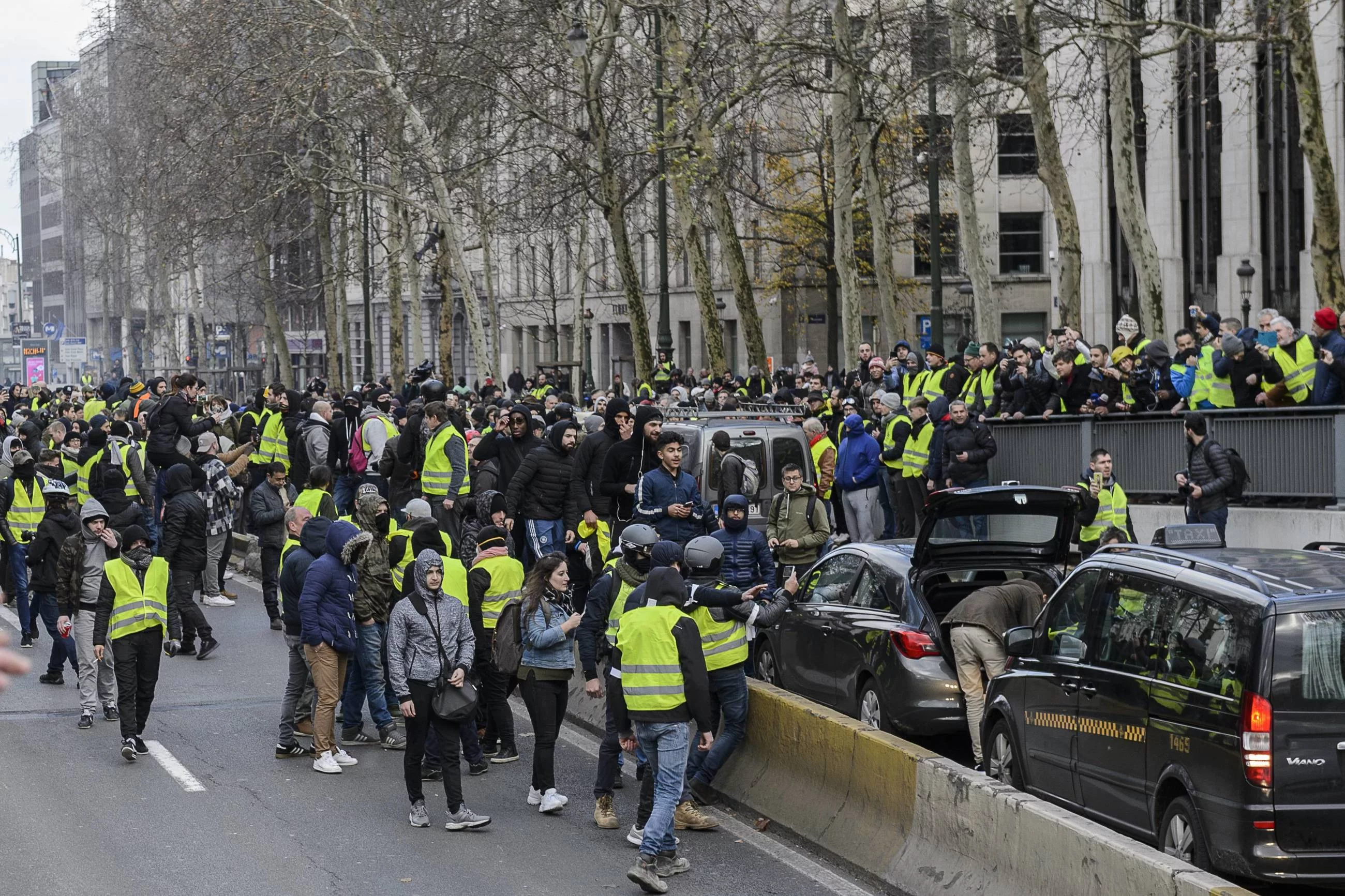 Protest żółtych kamizelek we Francji