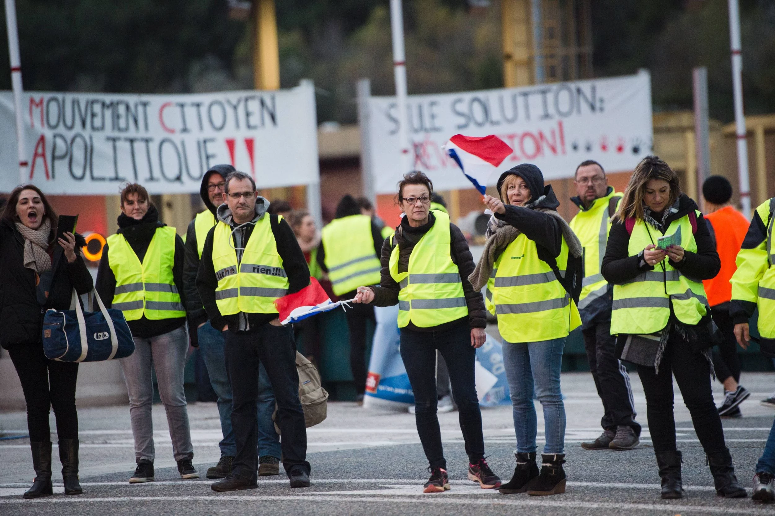 Protest żółtych kamizelek