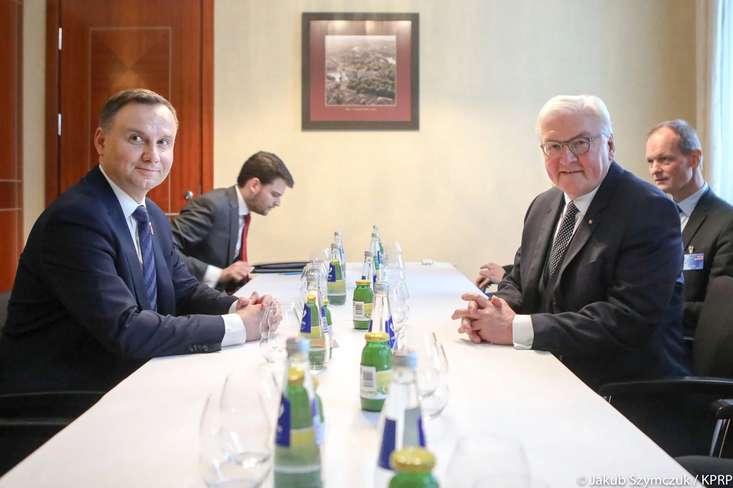 Andrzej Duda i Frank-Walter Steinmeier