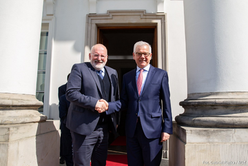 Frans Timmermans i Jacek Czaputowicz