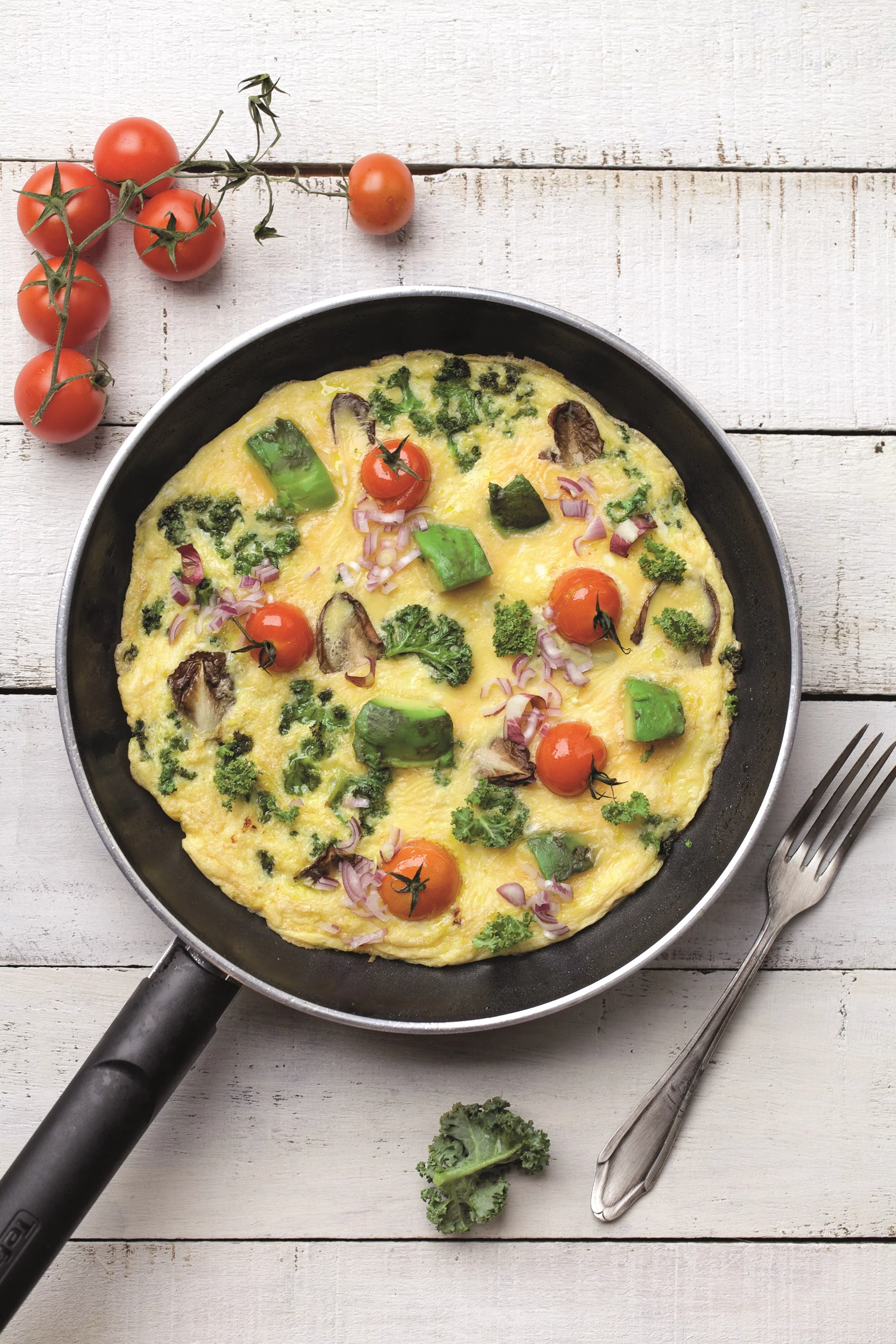 Frittata z awokado