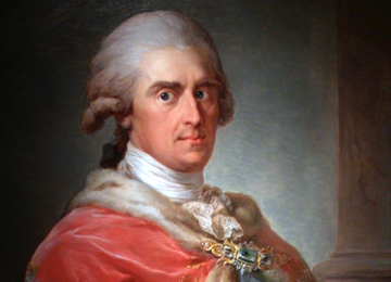Fryderyk August, książę warszawski, obraz pędzla Marcello Bacciarellego z ok. 1808-1809 roku