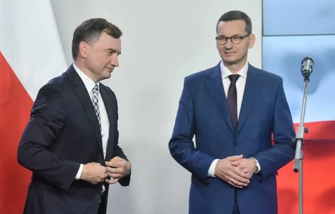 Zbigniew Ziobro i Mateusz Morawiecki