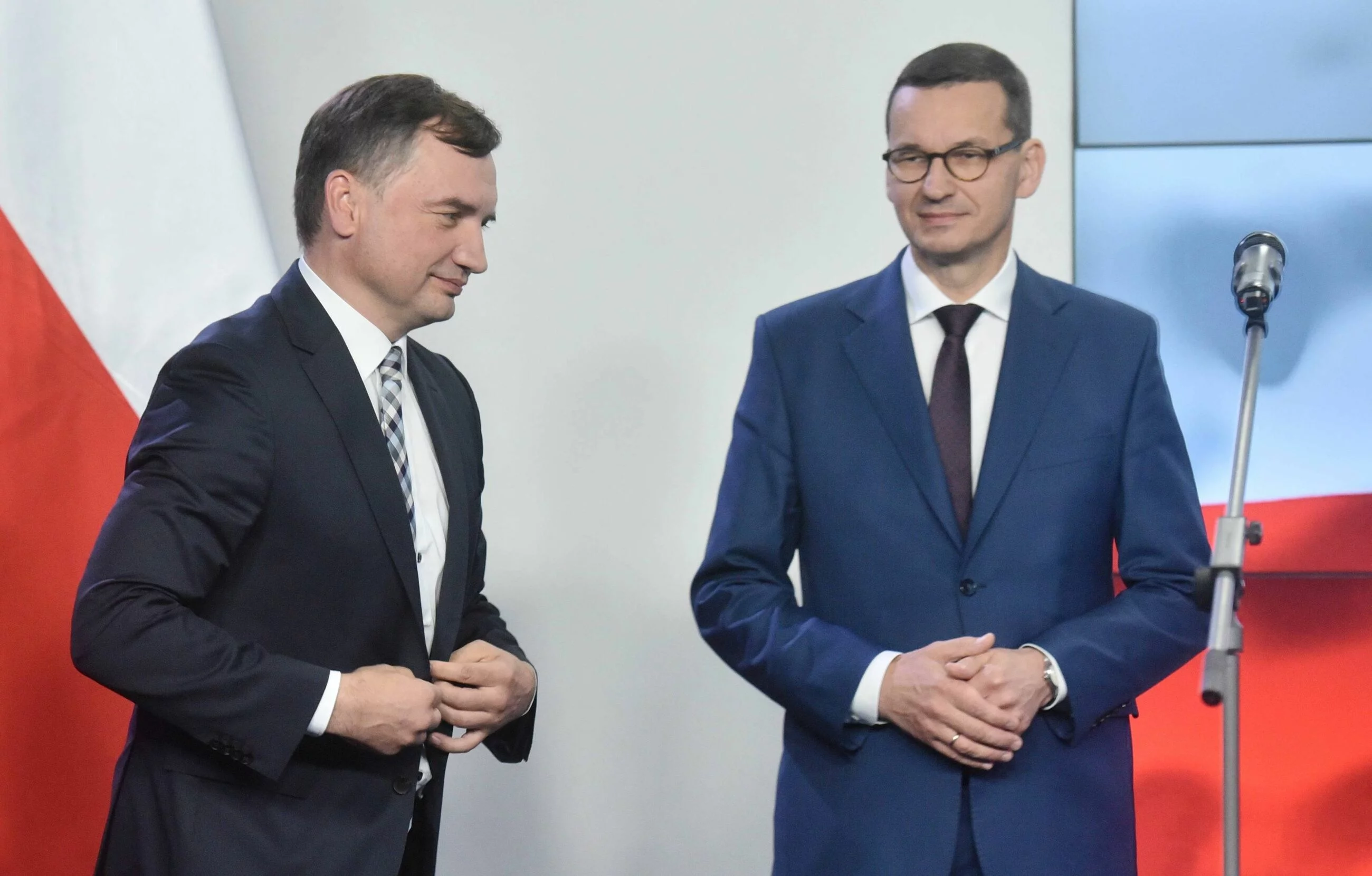 Zbigniew Ziobro i Mateusz Morawiecki