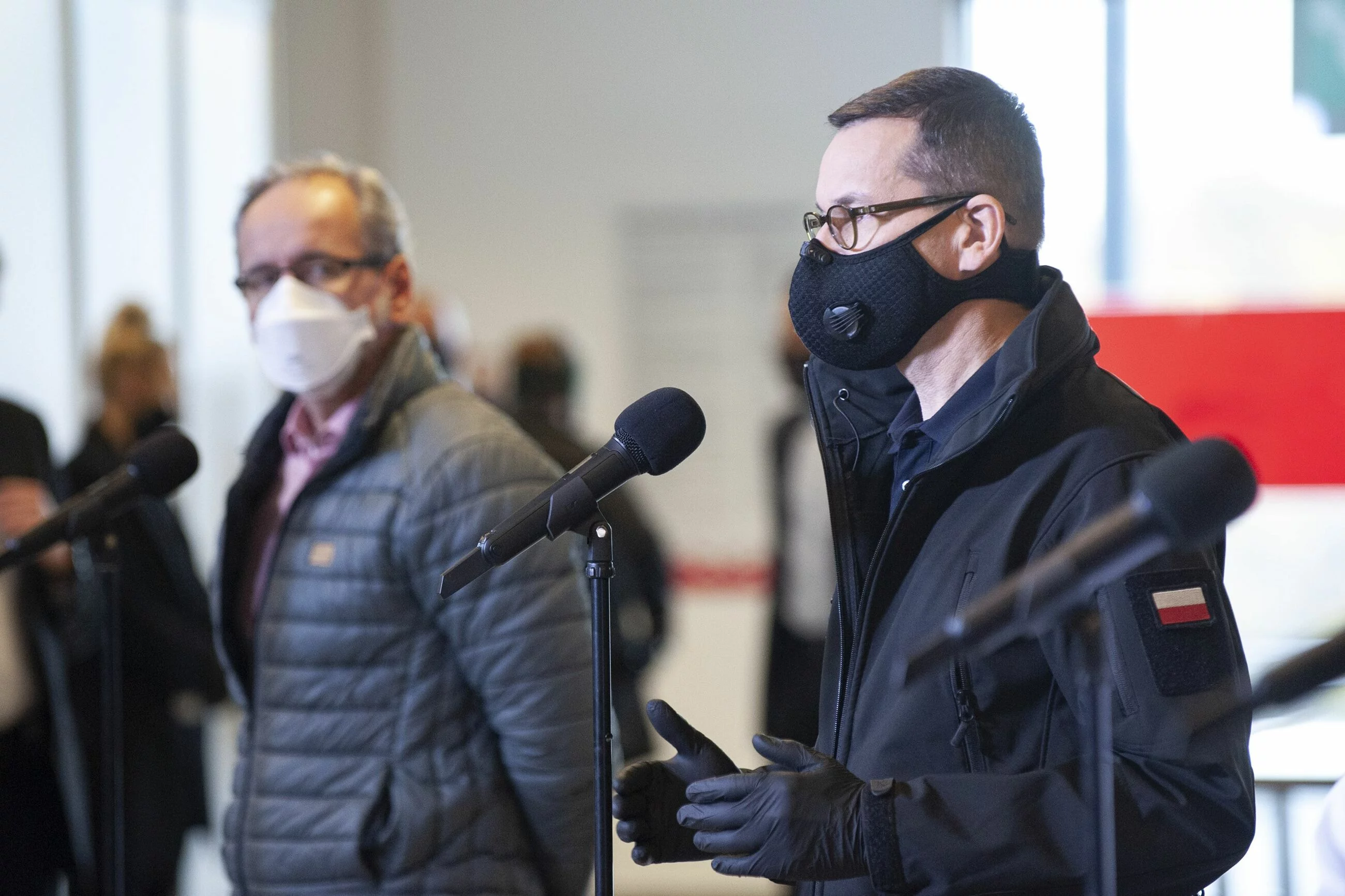 Mateusz Morawiecki i Adam Niedzielski