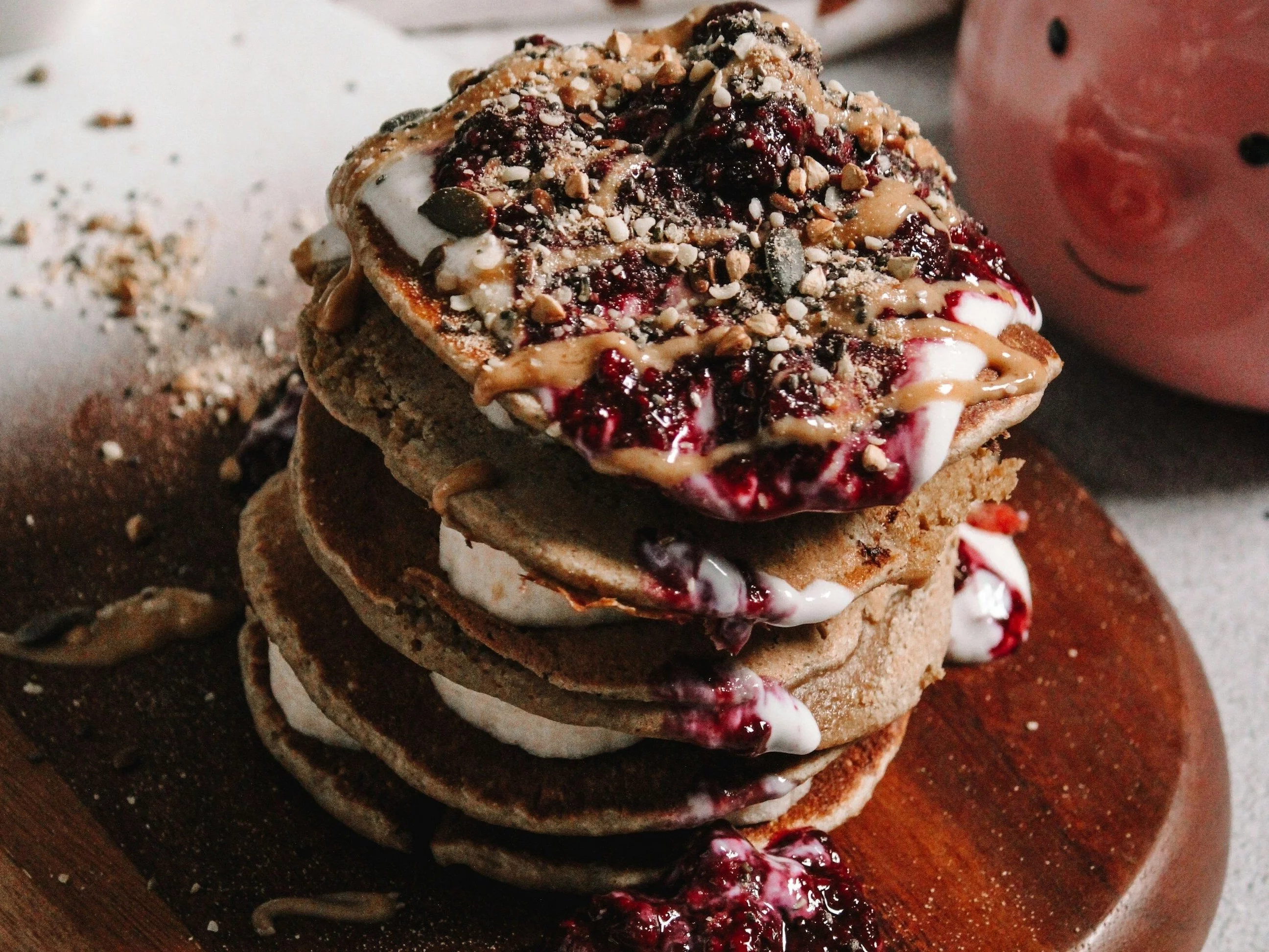 Robię je, gdy mam ochotę na coś ciepłego i słodkiego. Placuszki Bosackiej pachną obłędnie