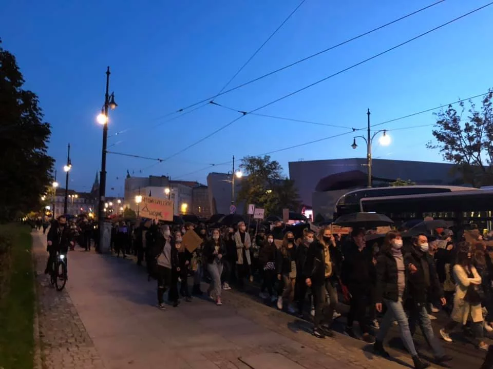 Protest przeciwko zaostrzeniu prawa aborcyjnego