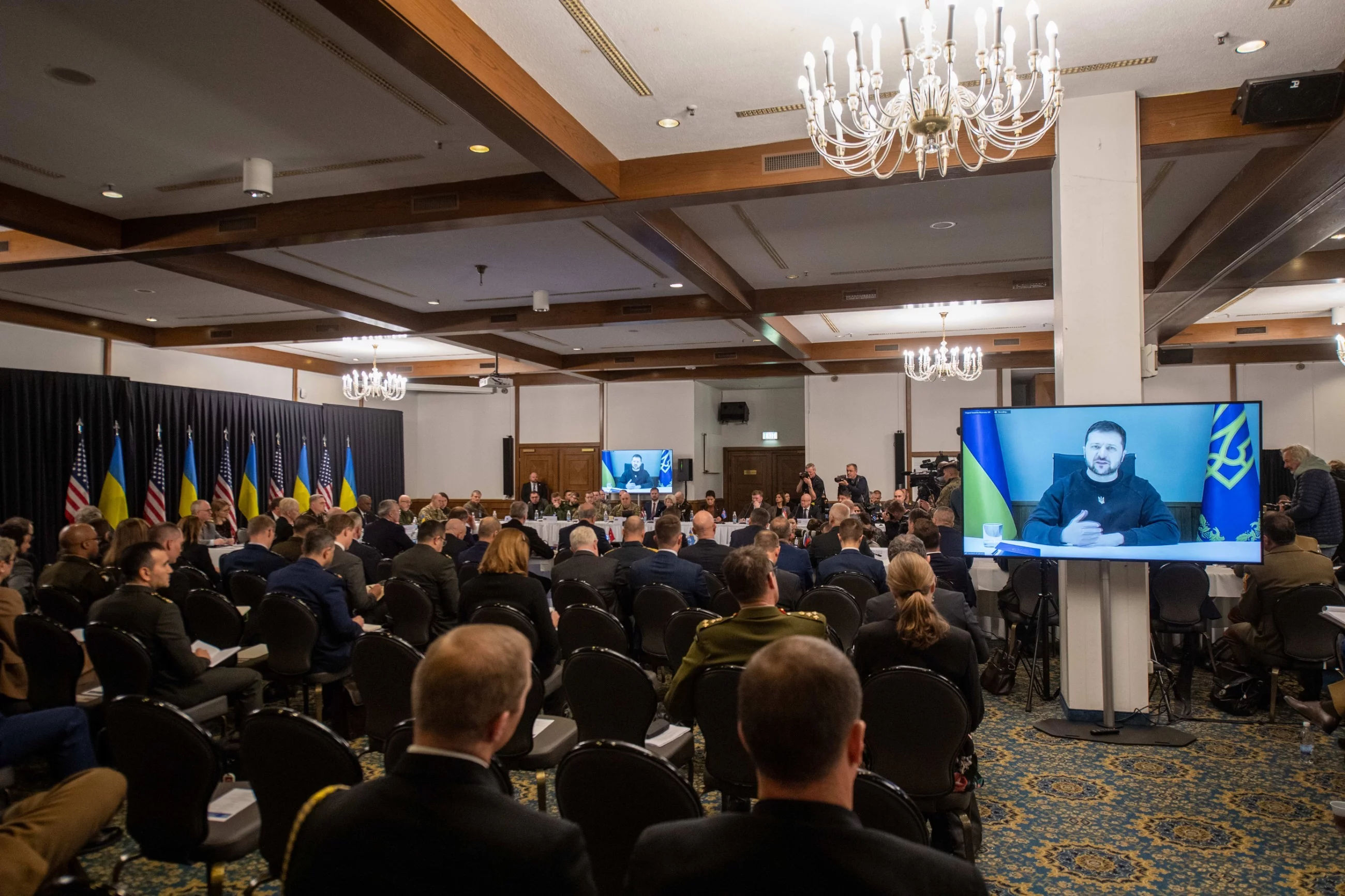 Spotkanie w amerykańskiej bazie Ramstein dotyczące pomocy dla Ukrainy