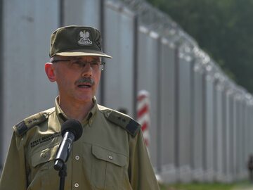 Gen. Tomasz Praga, komendant główny Straży Granicznej.