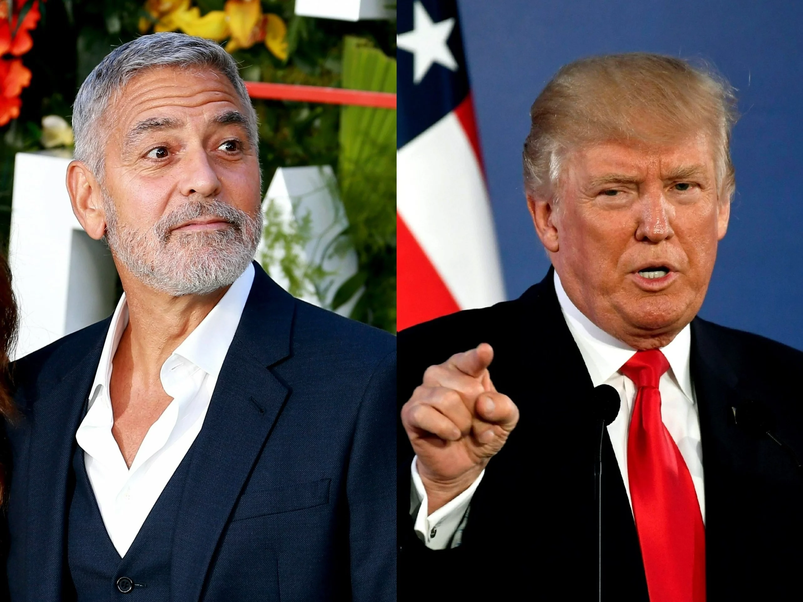 George Clooney i Donald Trump