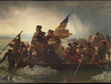 George Washington przekracza Delaware