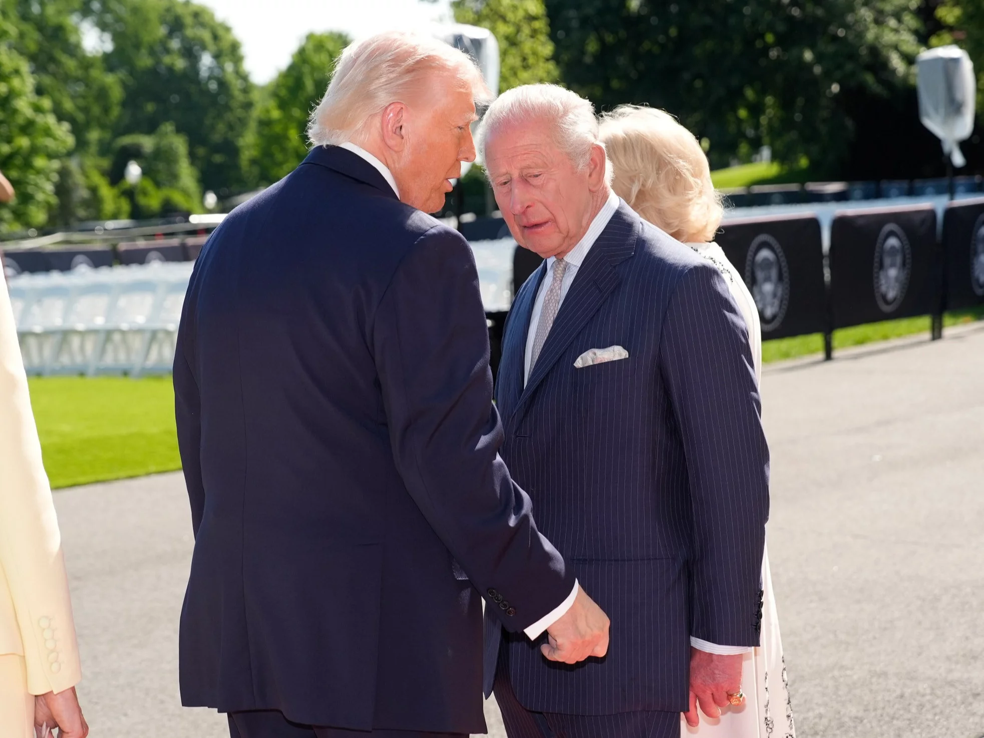Donald Trump i Król Karol III