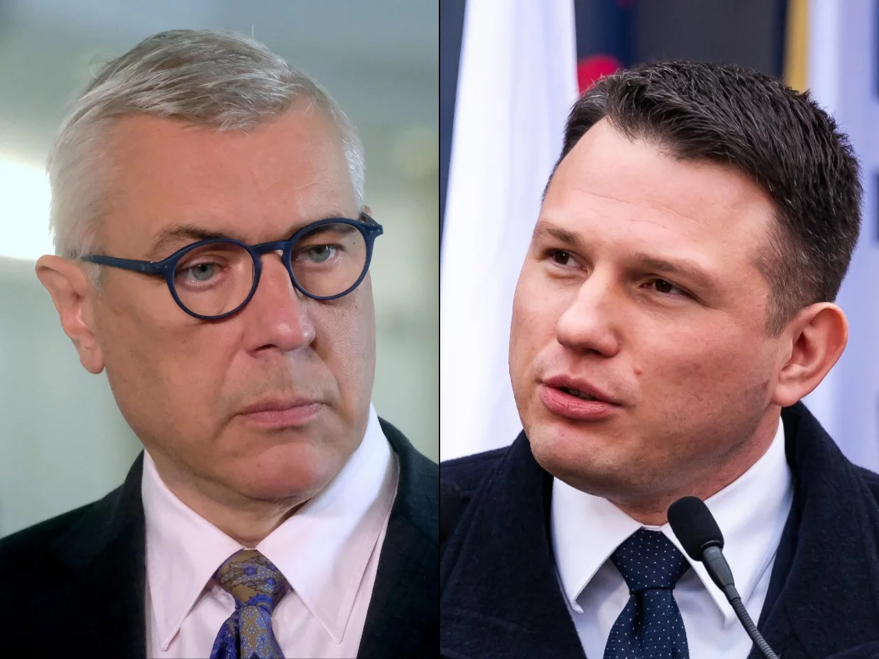 Roman Giertych i Sławomir Mentzen