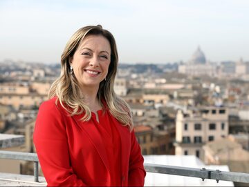 Giorgia Meloni, przewodnicząca partii Bracia Włosi.