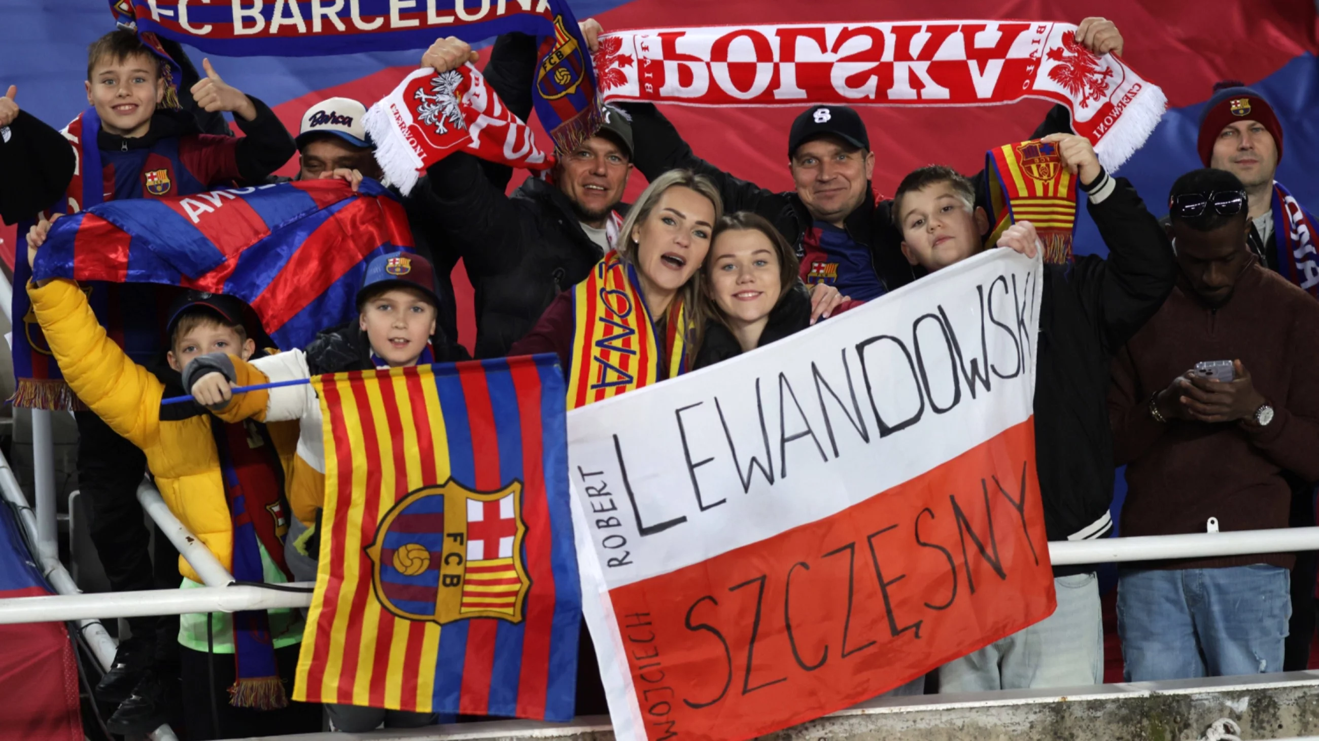 Polscy kibice FC Barcelony