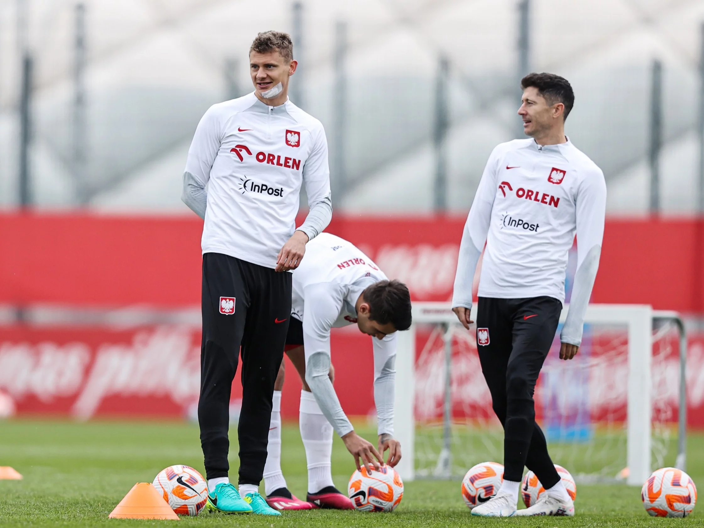 Paweł Dawidowicz i Robert Lewandowski