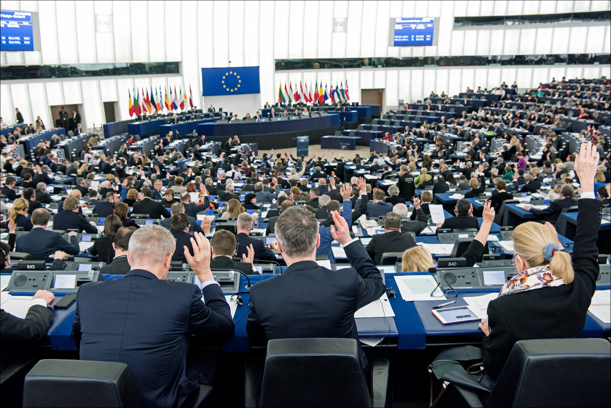 Głosowanie w Parlamencie Europejskim