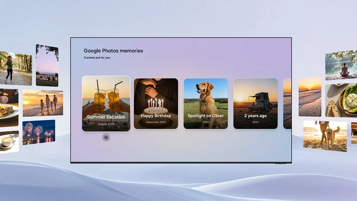 Google Photos w telewizorach Samsung AI 2026