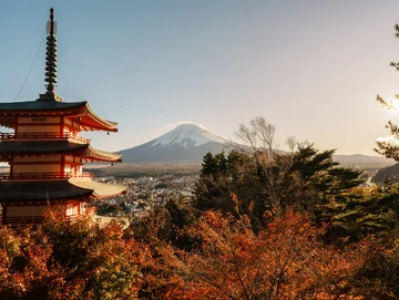 Góra Fuji w Japonii