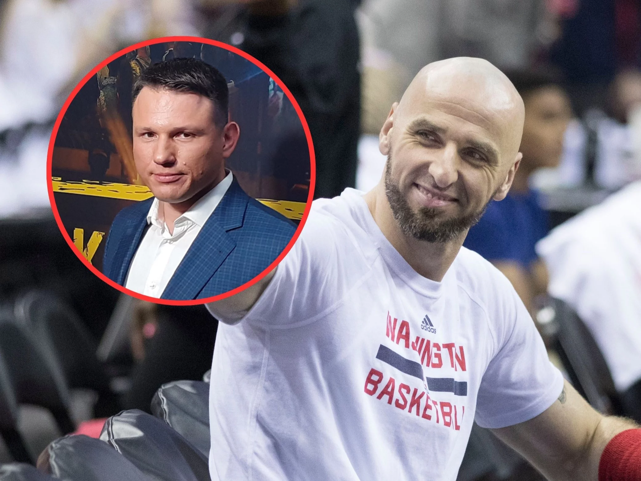 Marcin Gortat i Sławomir Mentzen