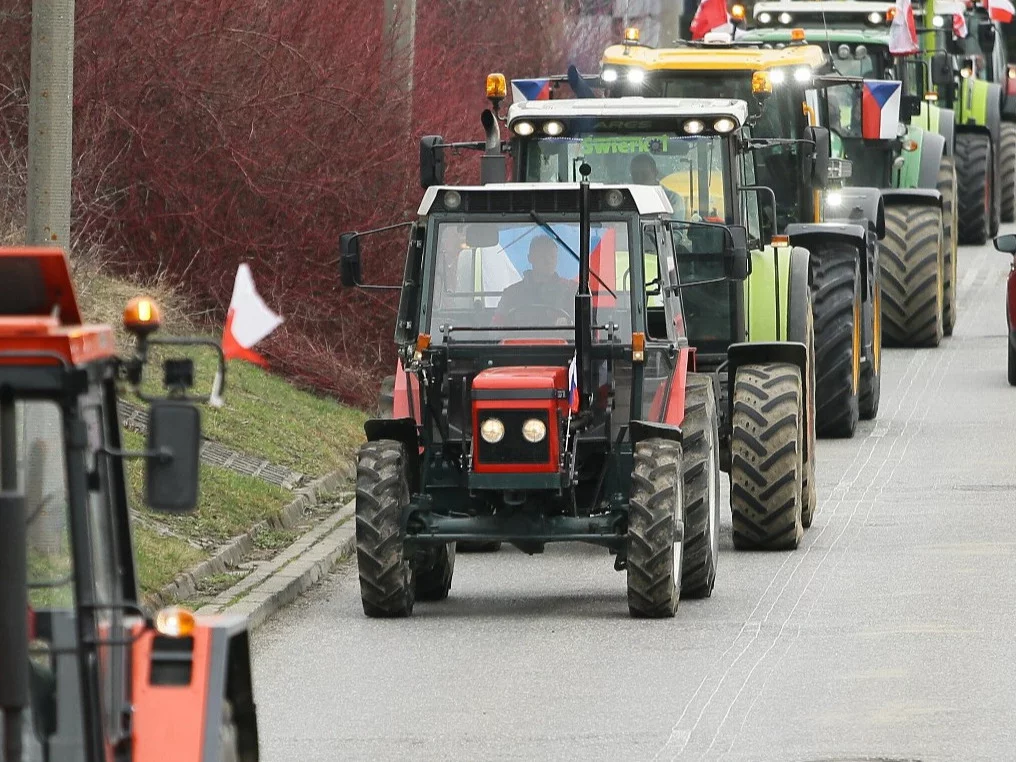 Protest rolników w Cieszynie / zdjęcie ilustracyjne