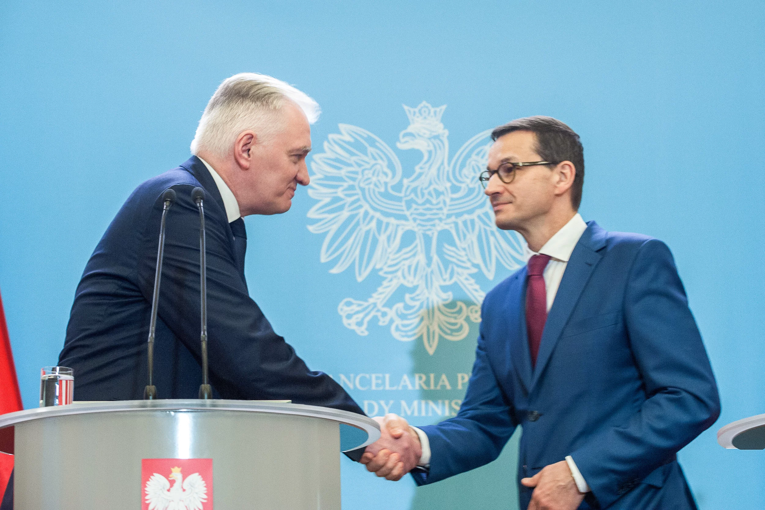 Jarosław Gowin, Mateusz Morawiecki