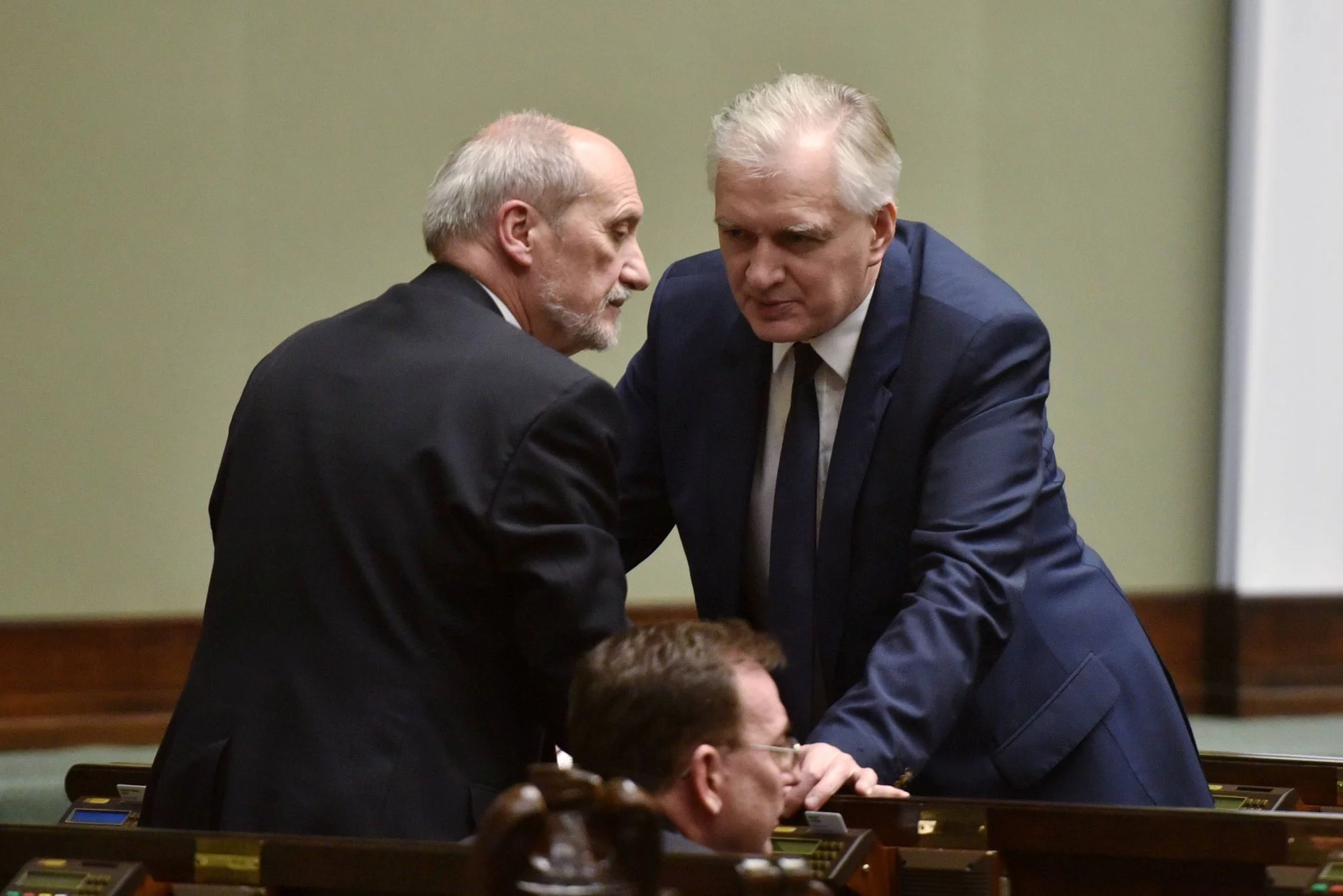 Antoni Macierewicz i Jarosław Gowin