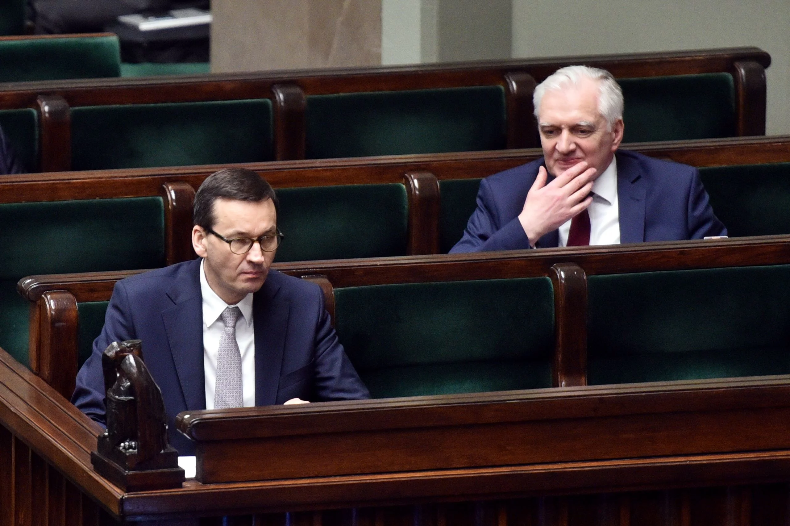 Mateusz Morawiecki i Jarosław Gowin