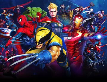 Grafika promująca grę Marvel Ultimate Alliance 3: The Black Order