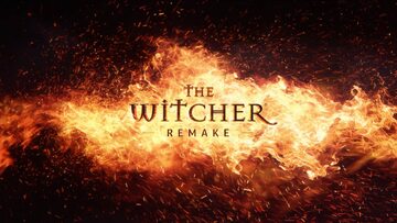 Grafika zapowiadająca grę The Witcher Remake