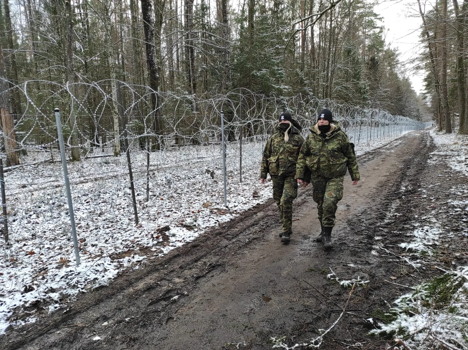 Patrol na granicy polsko-białoruskiej