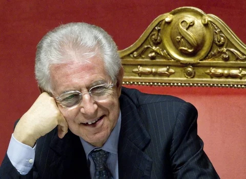 Mario Monti (fot. EPA/CLAUDIO PERI/PAP)