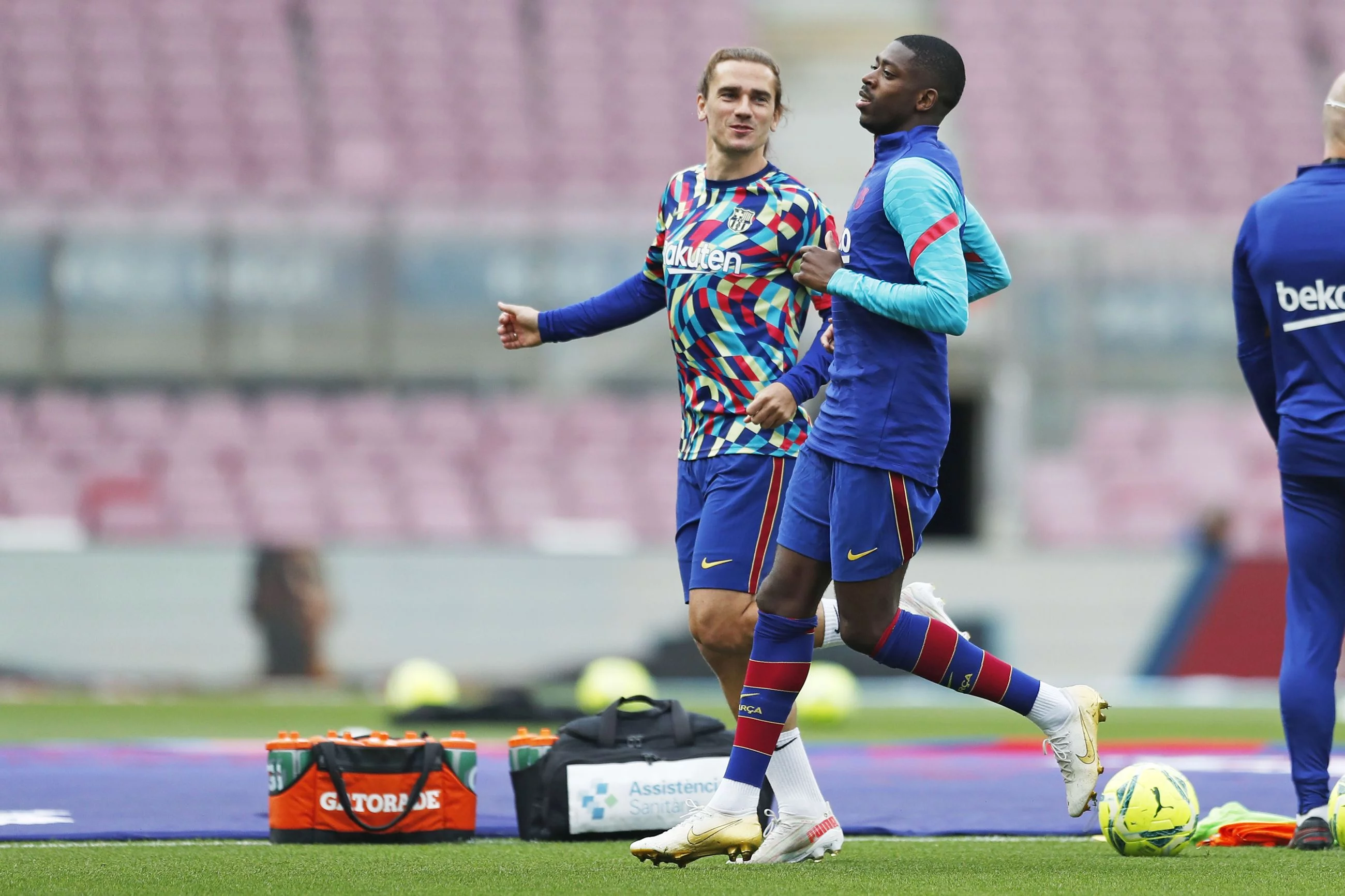 Antoine Griezmann i Ousmane Dembele