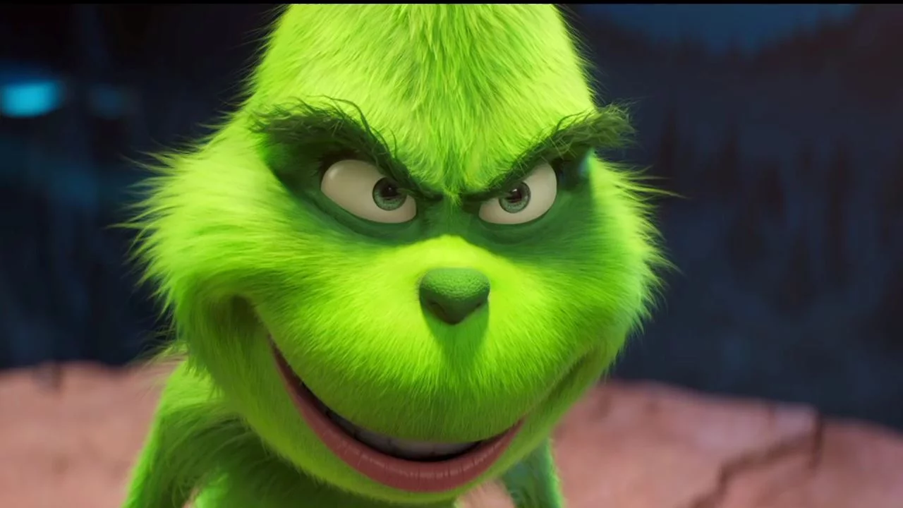 kadr z filmu "Grinch" (2018)