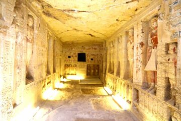 Grobowiec kapłana odkryty w Egipcie
