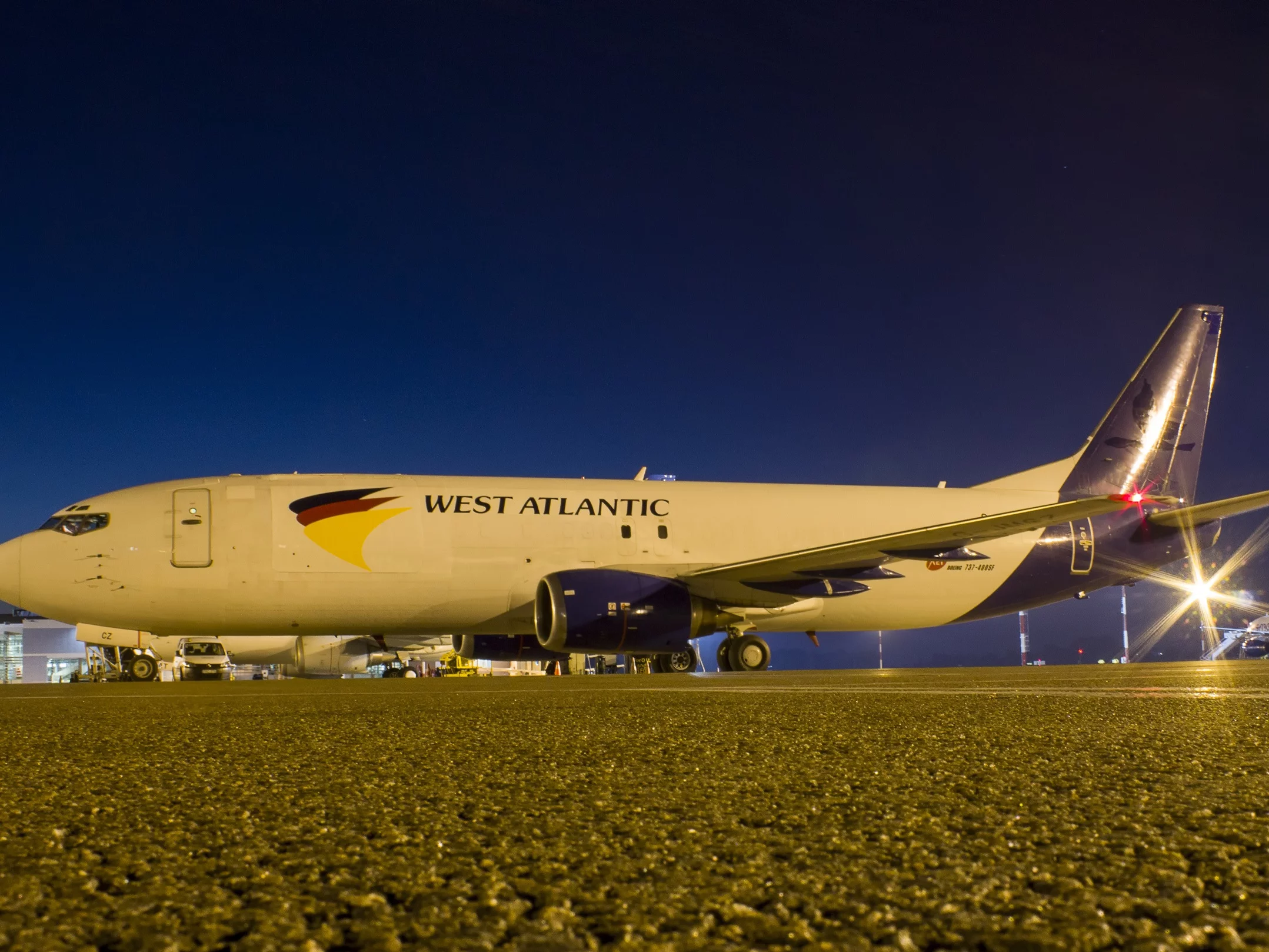 Boeing 737 należący do West Atlantic