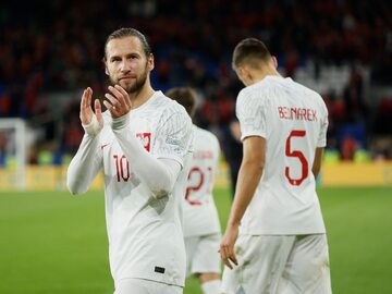 Grzegorz Krychowiak i Jan Bednarek